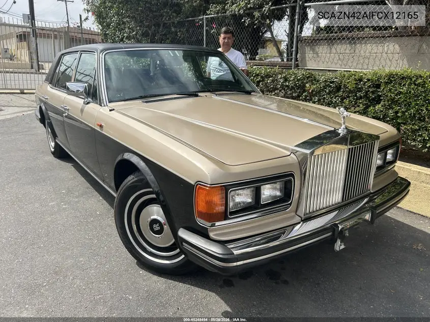 1985 Rolls-Royce Silver Spur VIN: SCAZN42A1FCX12165 Lot: 45248494