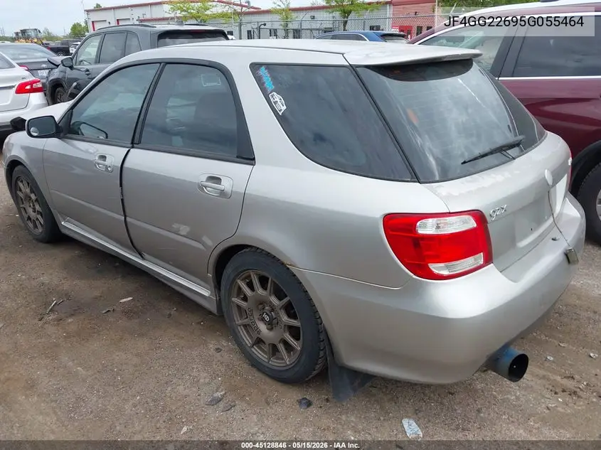 2005 Saab 9-2X Aero VIN: JF4GG22695G055464 Lot: 45128846