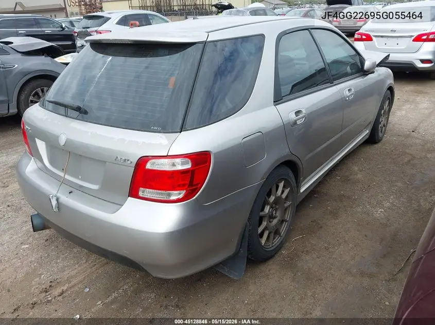 2005 Saab 9-2X Aero VIN: JF4GG22695G055464 Lot: 45128846