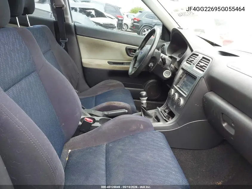 2005 Saab 9-2X Aero VIN: JF4GG22695G055464 Lot: 45128846