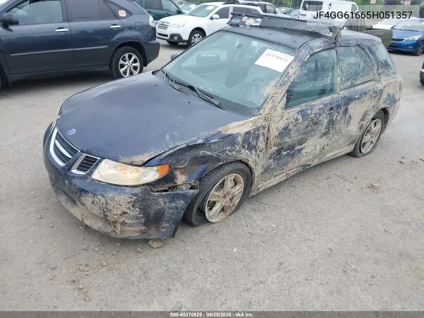 2005 Saab 9-2X Linear VIN: JF4GG61665H051357 Lot: 45370525