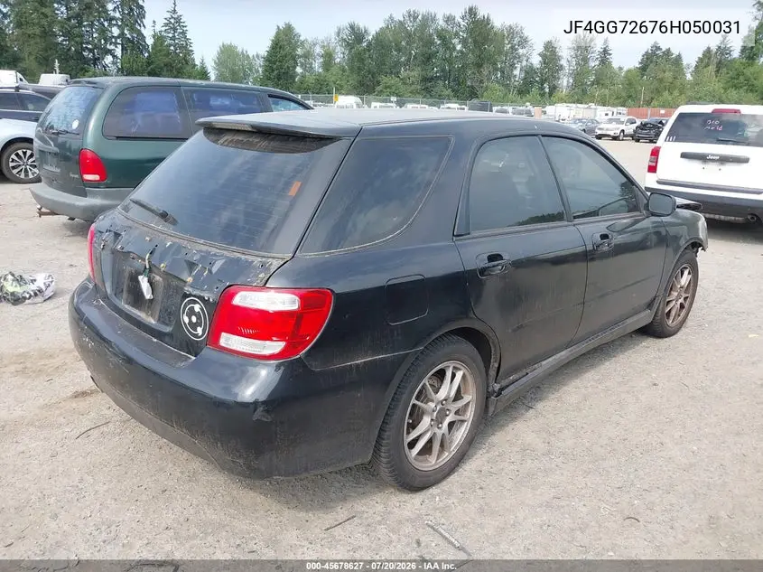 2006 Saab 9-2X Aero VIN: JF4GG72676H050031 Lot: 45678627