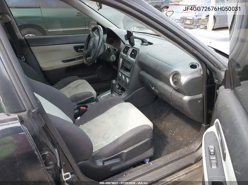2006 Saab 9-2X Aero VIN: JF4GG72676H050031 Lot: 45678627