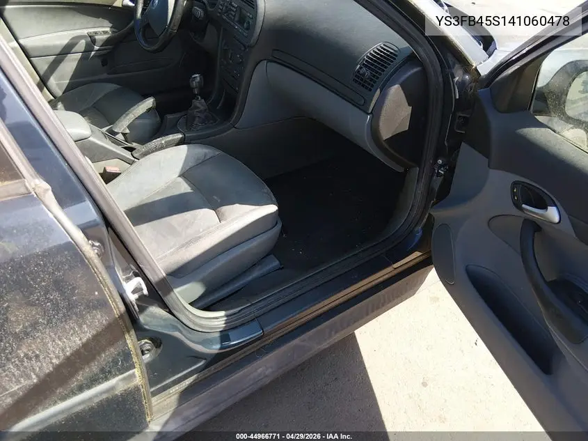 2004 Saab 9-3 Linear VIN: YS3FB45S141060478 Lot: 44966771