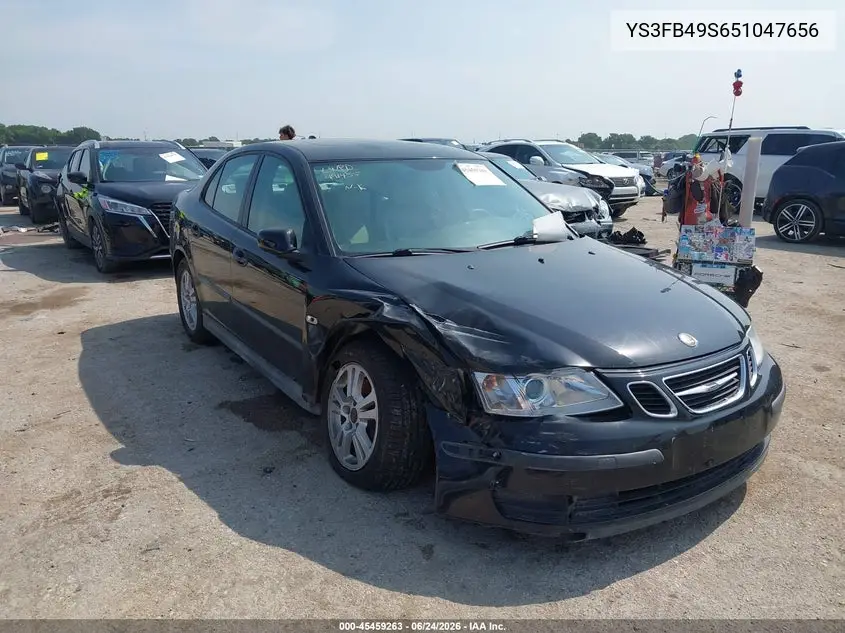 2005 Saab 9-3 Linear VIN: YS3FB49S651047656 Lot: 45459263