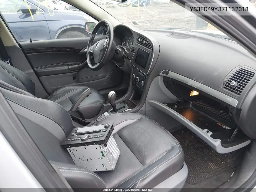 2007 Saab 9-3 2.0T VIN: YS3FD49Y371132018 Lot: 45184930