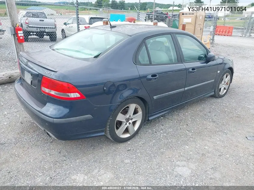 2007 Saab 9-3 Aero VIN: YS3FH41U971011054 Lot: 45530331