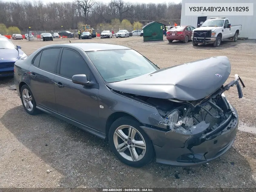 2010 Saab 9-3 VIN: YS3FA4BY2A1618295 Lot: 44802420