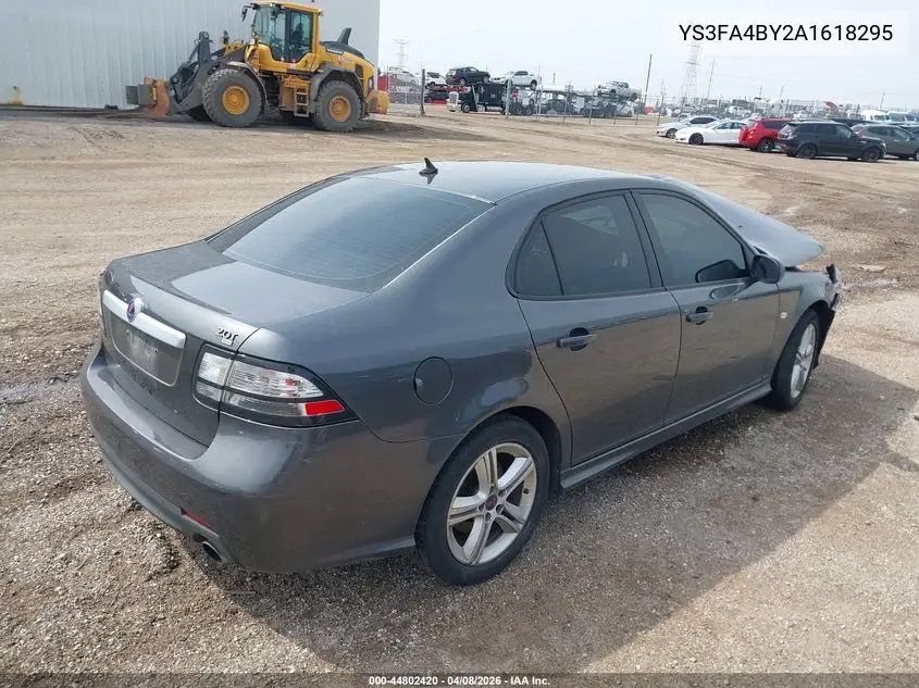 2010 Saab 9-3 VIN: YS3FA4BY2A1618295 Lot: 44802420