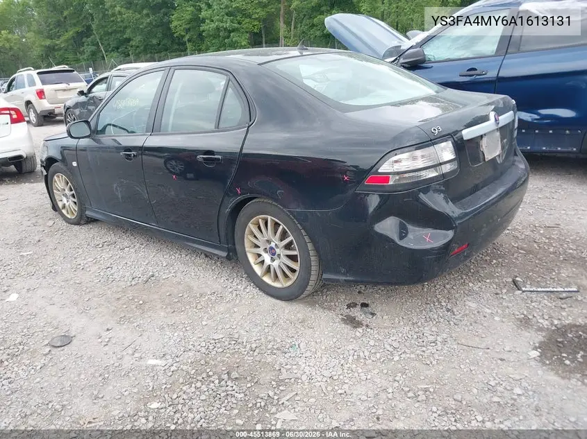 2010 Saab 9-3 VIN: YS3FA4MY6A1613131 Lot: 45513869