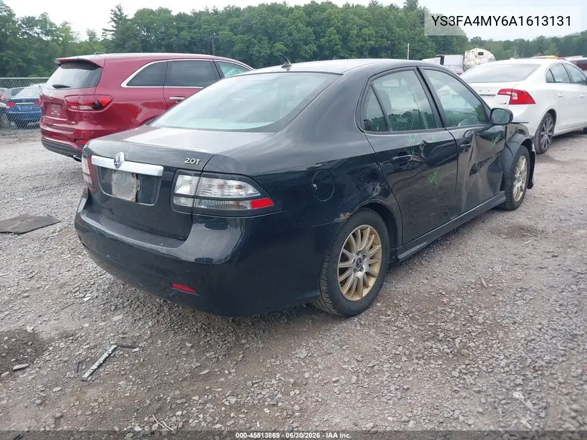 2010 Saab 9-3 VIN: YS3FA4MY6A1613131 Lot: 45513869