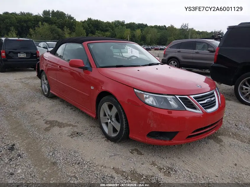 2010 Saab 9-3 VIN: YS3FE7CY2A6001129 Lot: 45600261