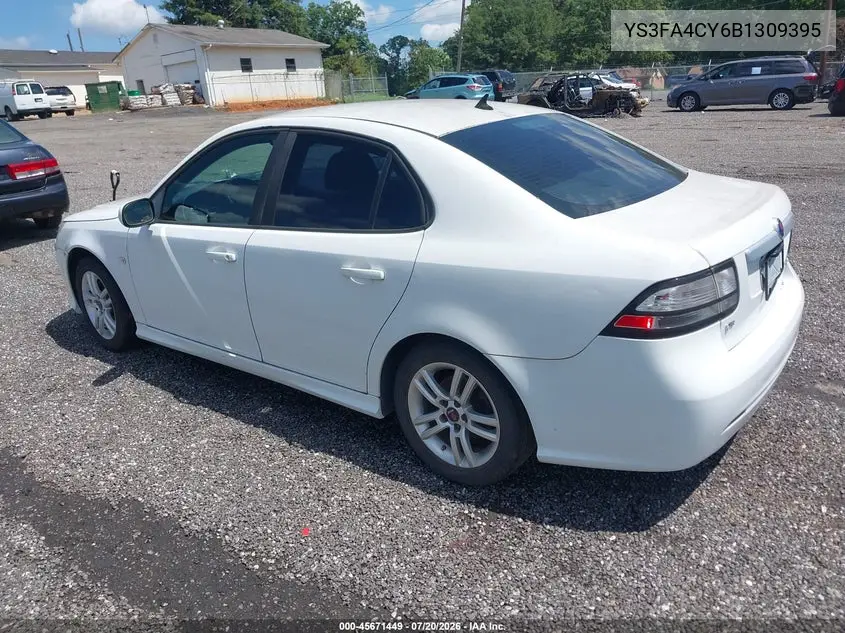 2011 Saab 9-3 Turbo4 VIN: YS3FA4CY6B1309395 Lot: 45671449