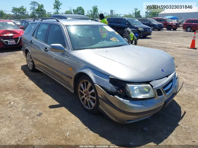 2002 Saab 9-5 Aero VIN: YS3EH59G323031846 Lot: 45276824