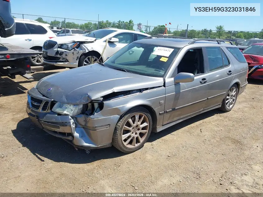 2002 Saab 9-5 Aero VIN: YS3EH59G323031846 Lot: 45276824