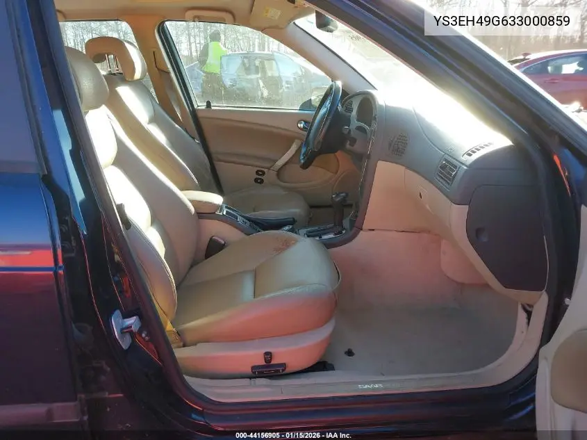 2003 Saab 9-5 Aero VIN: YS3EH49G633000859 Lot: 44156905