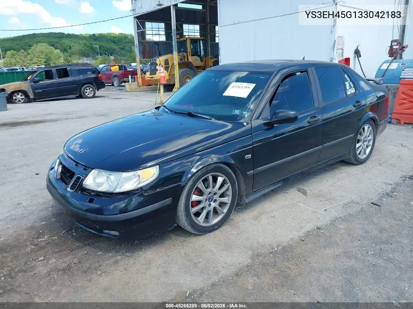 2003 Saab 9-5 Aero VIN: YS3EH45G133042183 Lot: 45265289