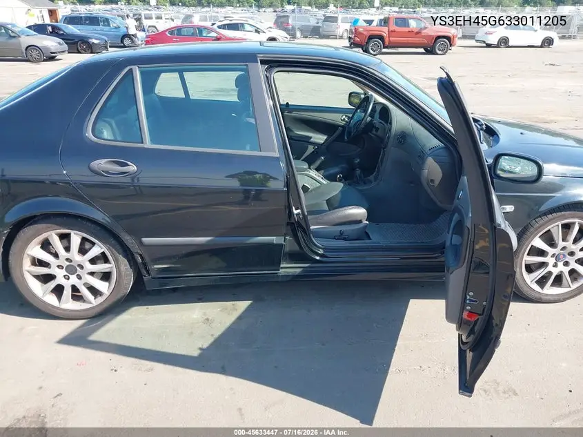 2003 Saab 9-5 Aero VIN: YS3EH45G633011205 Lot: 45633447