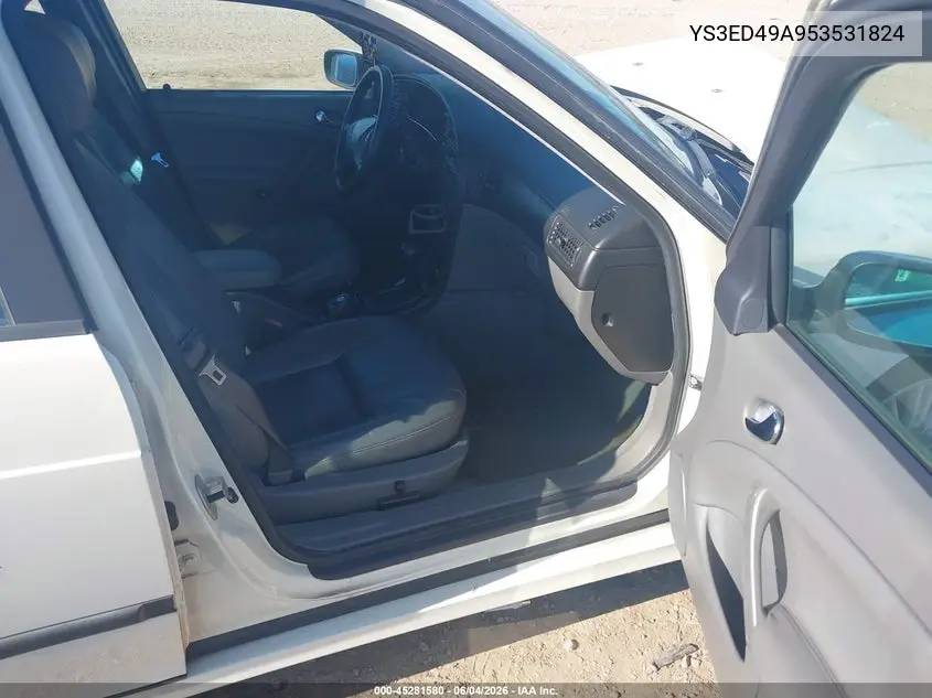 2005 Saab 9-5 Arc VIN: YS3ED49A953531824 Lot: 45281580