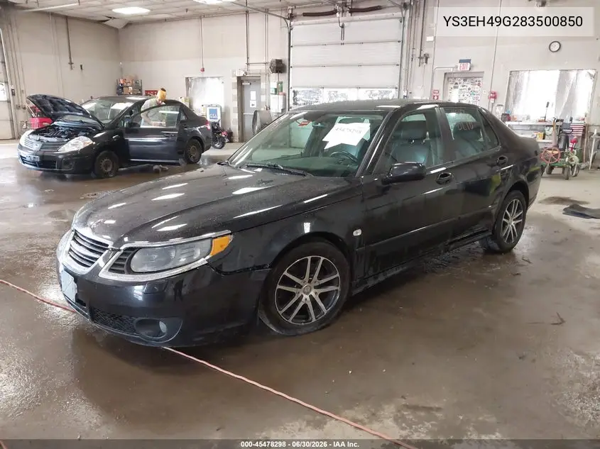 2008 Saab 9-5 Aero VIN: YS3EH49G283500850 Lot: 45478298