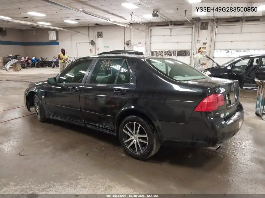 2008 Saab 9-5 Aero VIN: YS3EH49G283500850 Lot: 45478298