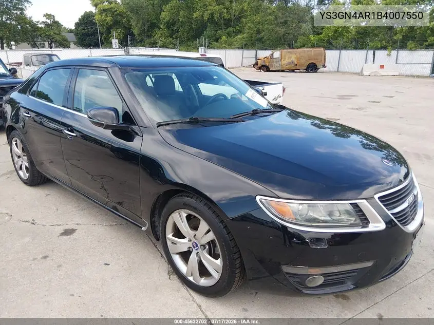 2011 Saab 9-5 Turbo4/Turbo4 Premium VIN: YS3GN4AR1B4007550 Lot: 45632702