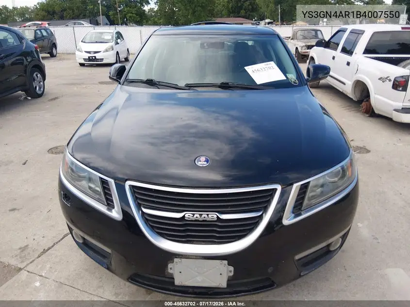 2011 Saab 9-5 Turbo4/Turbo4 Premium VIN: YS3GN4AR1B4007550 Lot: 45632702