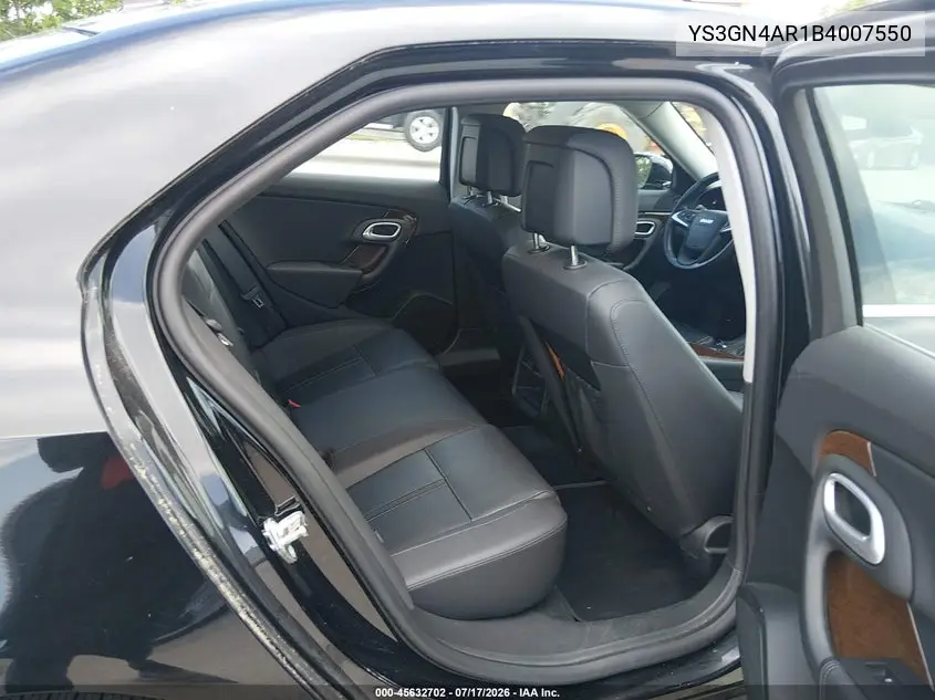 2011 Saab 9-5 Turbo4/Turbo4 Premium VIN: YS3GN4AR1B4007550 Lot: 45632702