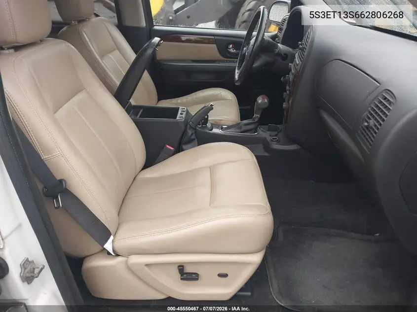 2006 Saab 9-7X 4.2I VIN: 5S3ET13S662806268 Lot: 45550467