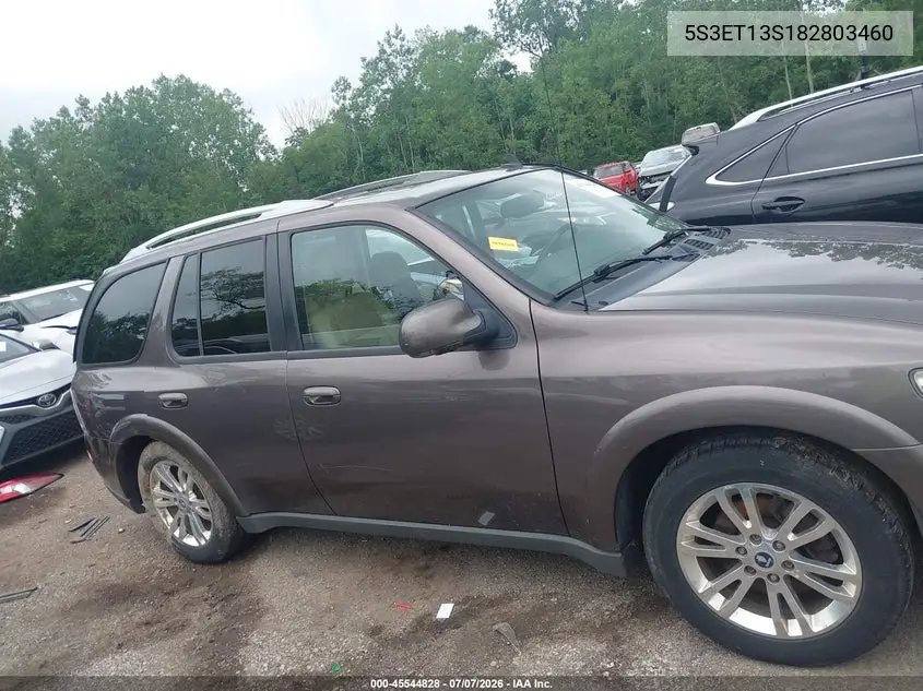 2008 Saab 9-7X 4.2I VIN: 5S3ET13S182803460 Lot: 45544828