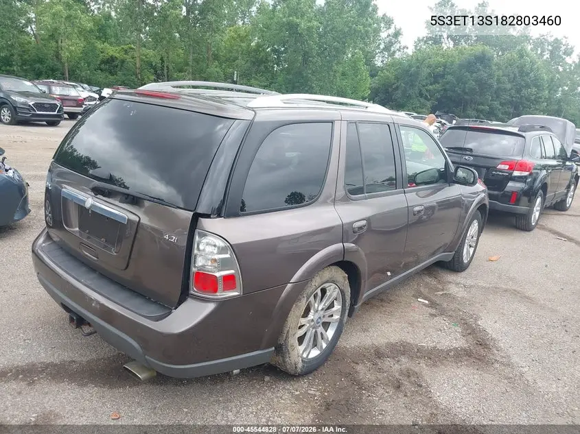 2008 Saab 9-7X 4.2I VIN: 5S3ET13S182803460 Lot: 45544828