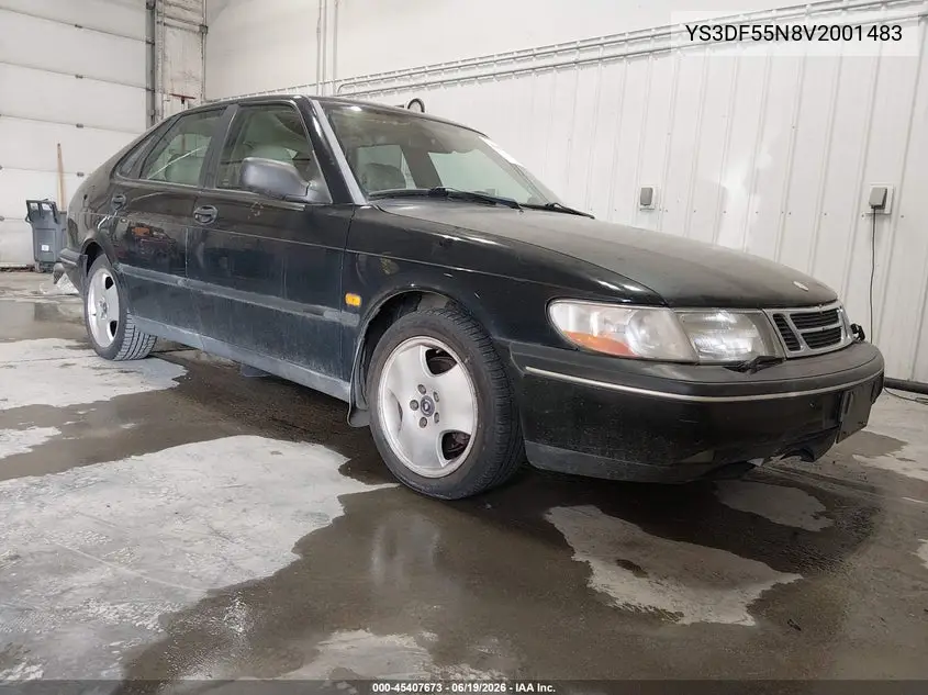 1997 Saab 900 Se VIN: YS3DF55N8V2001483 Lot: 45407673