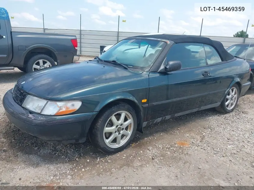 1998 Saab 900 Se VIN: YS3DF75N9W7004876 Lot: 45469359