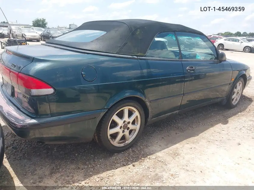 1998 Saab 900 Se VIN: YS3DF75N9W7004876 Lot: 45469359