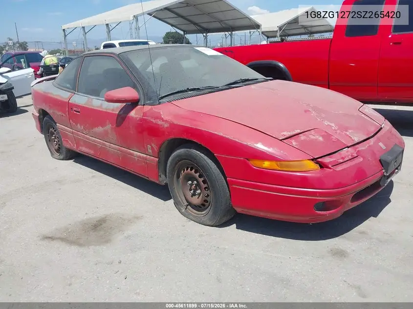 1995 Saturn Sc2 VIN: 1G8ZG1272SZ265420 Lot: 45611899