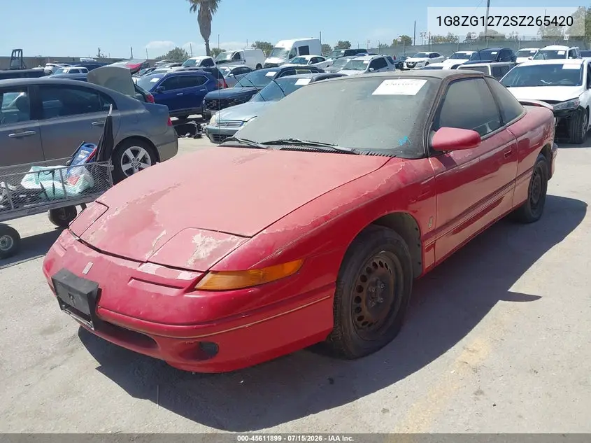1995 Saturn Sc2 VIN: 1G8ZG1272SZ265420 Lot: 45611899