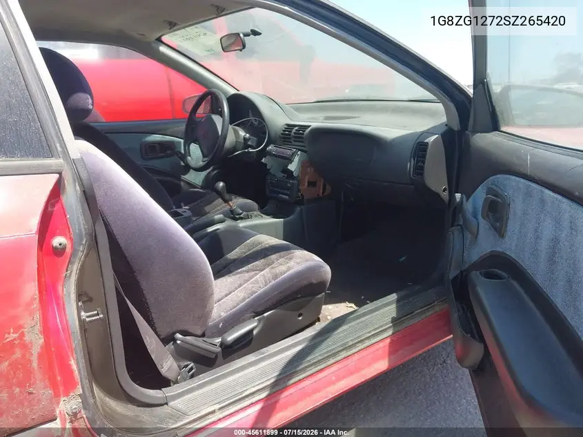 1995 Saturn Sc2 VIN: 1G8ZG1272SZ265420 Lot: 45611899
