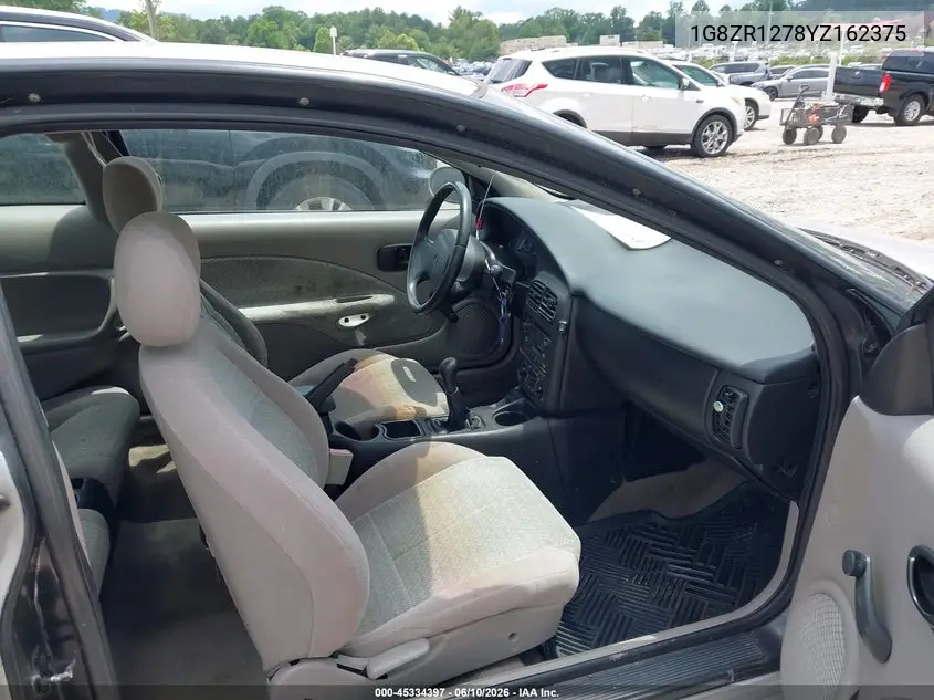 2000 Saturn Sc2 VIN: 1G8ZR1278YZ162375 Lot: 45334397