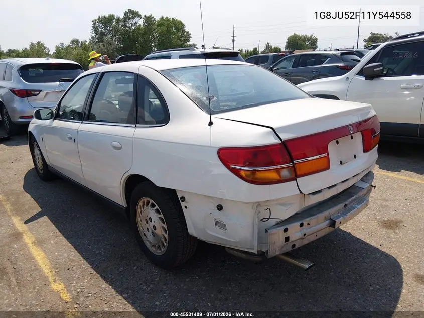 2001 Saturn L200 VIN: 1G8JU52F11Y544558 Lot: 45531409