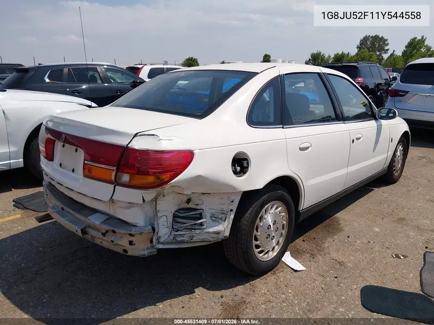 2001 Saturn L200 VIN: 1G8JU52F11Y544558 Lot: 45531409
