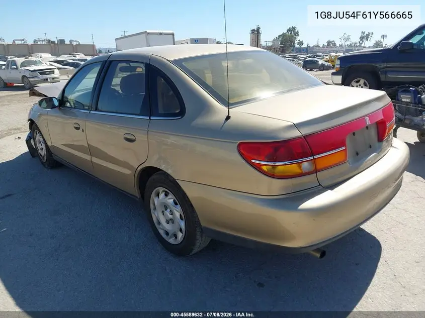 2001 Saturn L200 VIN: 1G8JU54F61Y566665 Lot: 45589632