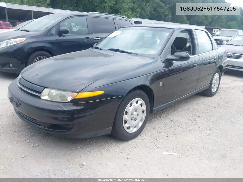 2001 Saturn L200 VIN: 1G8JU52F51Y547205 Lot: 45629881