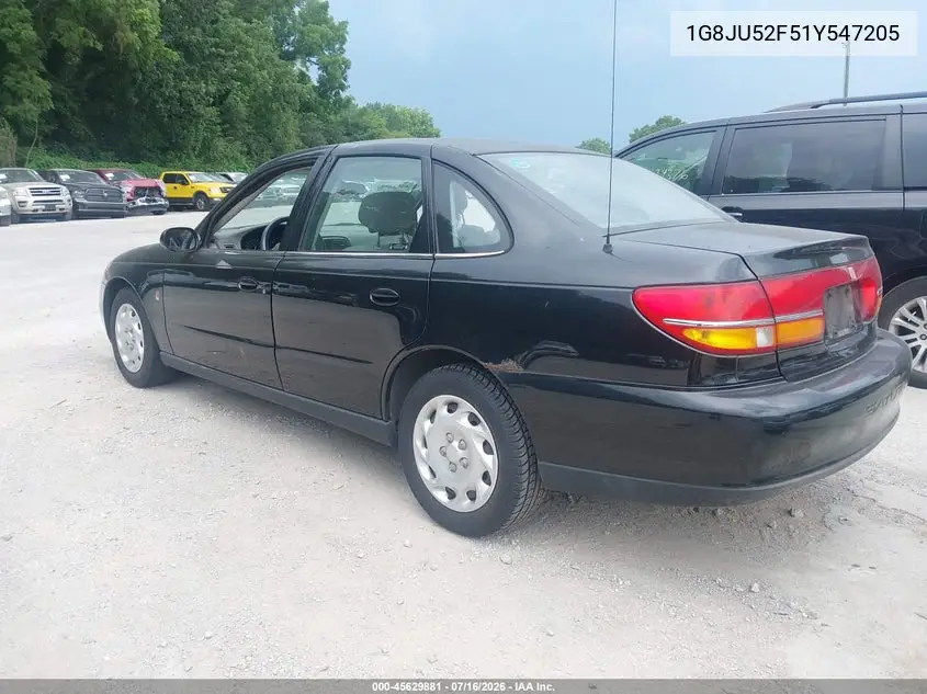 2001 Saturn L200 VIN: 1G8JU52F51Y547205 Lot: 45629881