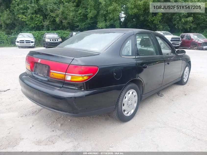 2001 Saturn L200 VIN: 1G8JU52F51Y547205 Lot: 45629881