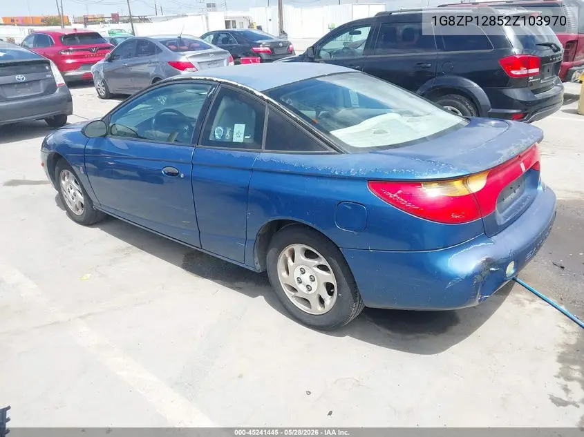 2002 Saturn S-Series Sc1 VIN: 1G8ZP12852Z103970 Lot: 45241445
