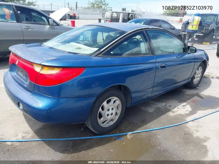2002 Saturn S-Series Sc1 VIN: 1G8ZP12852Z103970 Lot: 45241445