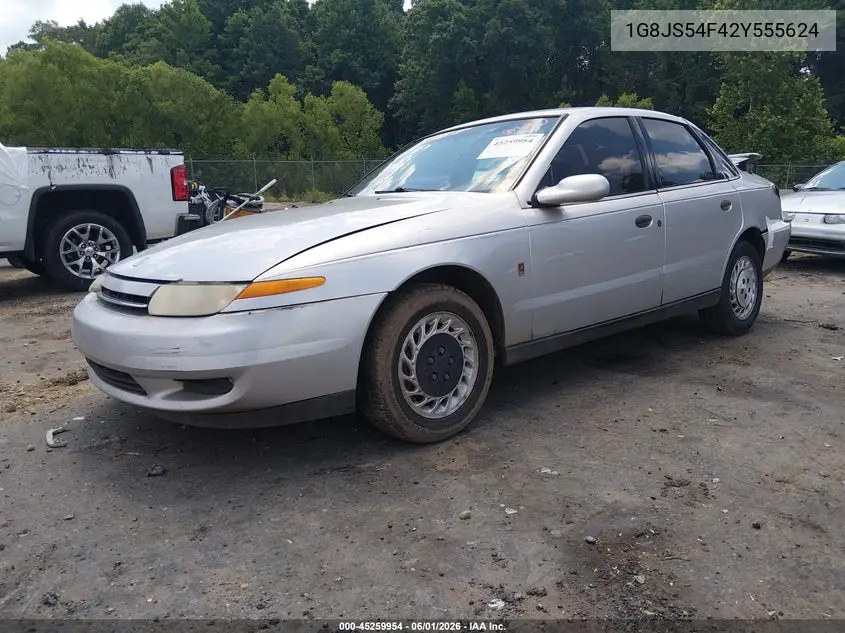 2002 Saturn L-Series L100 VIN: 1G8JS54F42Y555624 Lot: 45259954