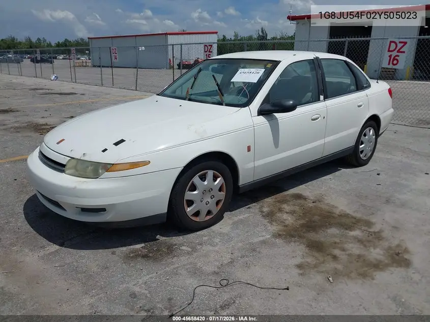 2002 Saturn L-Series L200 VIN: 1G8JU54F02Y505023 Lot: 45658420