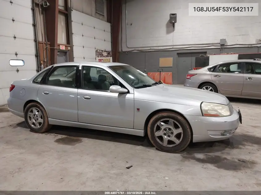 2003 Saturn L-Series L200 VIN: 1G8JU54F53Y542117 Lot: 44571761