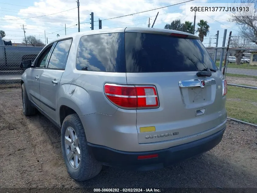 2007 Saturn Outlook Xe VIN: 5GZER13777J161913 Lot: 38606282